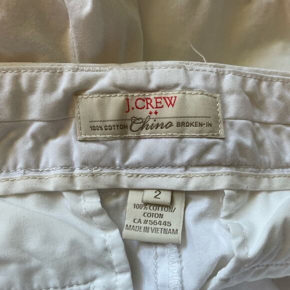 J. Crew Factory Broken-In Chino White - Picture 3 of 3